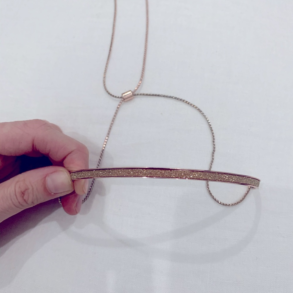 Adjustable gold sparkly choker TJ Maxx
